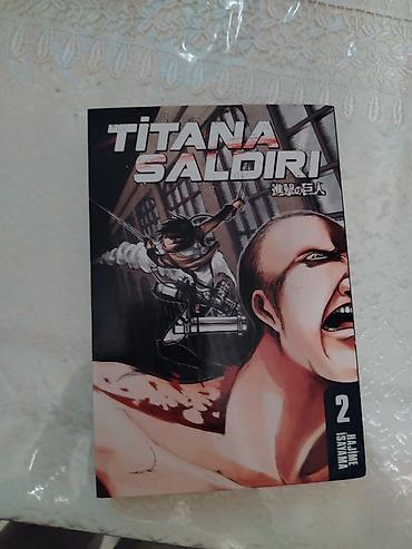 manga kitab: Məhsul: Titana Saldırı (Attack on Titan) – 2-ci cild Müəllif: Hajime — 1