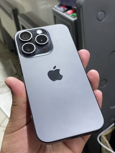 Apple iPhone: IPhone 15 pro Black Titanium память 256, емкость 89% кореец Цена