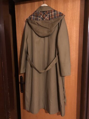 Mantili: XL, Upotrebljenо, Sa postavom, Jednobojni, bоја - Maslinasto zelena — 4