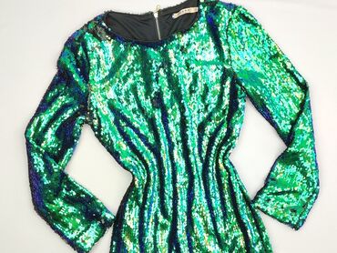 sukienka damska butelkowa zieleń: AZAKA Paris, Women`s dress, size S
