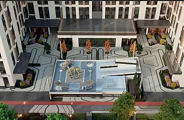 Продажа квартир: 1 комната, 53 м², Элитка, 8 этаж, Готовая ПСО (под самоотделку) — 8