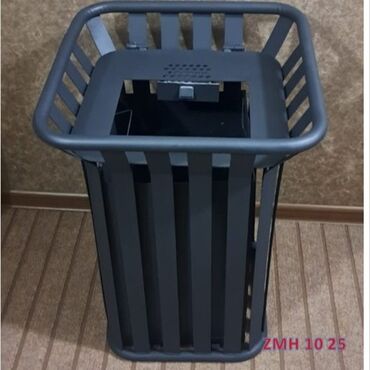 Baklar və çənlər: Məhsul: Daxili/çöl istifadə üçün metal zibil qutuları - Model — 23