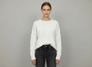 Swetry: Sinsay, Sweter damski, rozmiar L