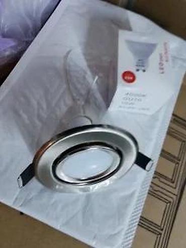Rasveta: LED rozetna lim sivi miš MR16.5w.12V keramicka. LED rozetna Inox — 26