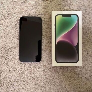 ayfon 14 dubay: IPhone 14, 128 ГБ, Midnight, С документами, Face ID, Беспроводная зарядка