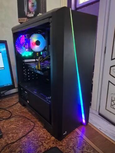 кронштейн для видеокарты: İ5 2400 - 4nüvə Ram 16gb Videokart Asus Gtx 560 ti Rgb korpus 600 vat