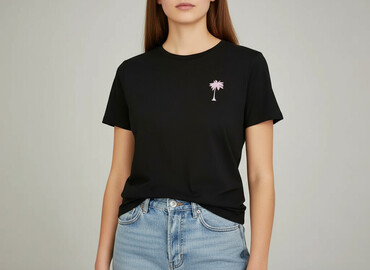 t shirty bawełniane supima: Shein, Women`s T-shirt, size M (EU 38)