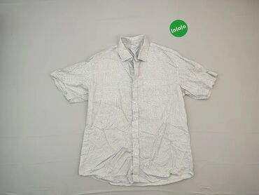 Koszulа, XL (EU 42), wzór - Groszek, kolor - Szary