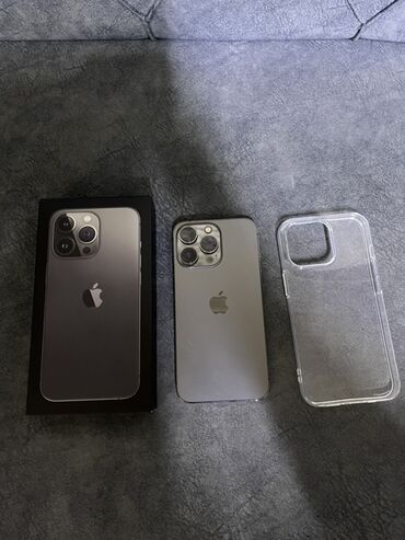 чехлы поко: IPhone 13 Pro, Колдонулган, 128 ГБ, Графит, Куту, 94 %