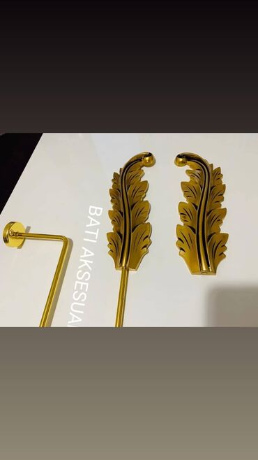 Pərdə və tüllər: Pərdə aksesuarları, tavan bağlama qotazlar, rəng seçimi var — 8