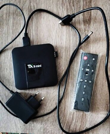 куплю телевизор бу недорого: Б/у Смарт ТВ приставка TV box 16 ГБ, Android, Самовывоз