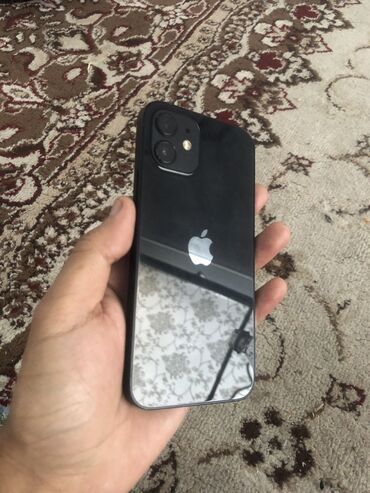 о номере телефона: IPhone 12, Б/у, 128 ГБ, Jet Black, 88 %