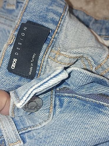 aldo boots: ASOS DESIGN ženske farmerke – svetlo plave, široke nogavice sa — 3