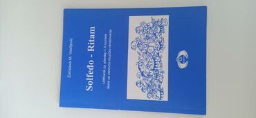komplet knjiga za 1 razred osnovne škole cijena: Solfeđo - Ritam,   Zorislava M. Vasiljević, udžbenik za učenike I i II