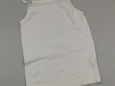 biała podkoszulka: Podkoszulka, Primark, 10 lat, 134-140 cm, stan - Dobry