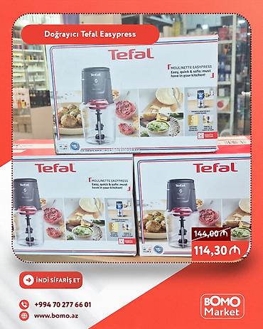 Все для дома и сада: 🔥 Doğrayıcı Tefal Easypress ✅ Marka: Tefal ✅ Gücü: 600 Vatt ✅ — 1