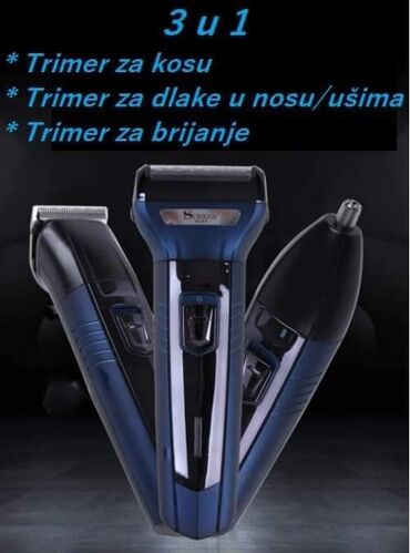 Punjivi Multifunkcionalni trimer 3 u 1 1,999 rsd Dolazi sa dodatnim