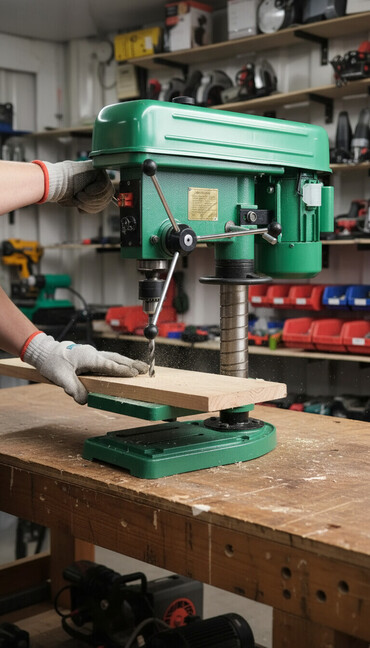 ручные дрели: Сверлильный станок Мощность 1500 ват Патрон 16 мм Обмотка медный Баасы