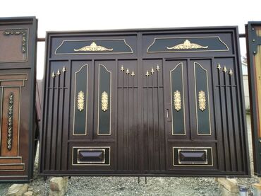 Həyət darvazaları: Yeni Dəmir Həyət darvazası, Yana açılan, 3 m, Mexaniki, Qapı ilə, Kredit yoxdur, Ödənişli quraşdırma, Rayonlara çatdırılma, Ödənişli çatdırılma -da lalafo.az — 27 Həyət darvazaları: Yeni Dəmir Həyət darvazası, Yana açılan, 3 m, Mexaniki, Qapı ilə, Kredit yoxdur, Ödənişli quraşdırma, Rayonlara çatdırılma, Ödənişli çatdırılma — 27