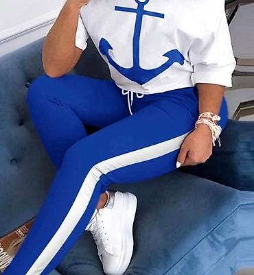 Gornji i donji deo: Ženski komplet – majica i donji deo trenerke S M L XL 2XL 3XL - — 6