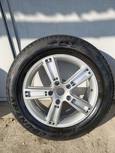 титановый диск цена: Дөңгөлөктөр монтажда 255 / 60 / R 18, Жай, Жаңы, Комплект, Жол тандабастар (АТ/МТ), Куйма, тешиктери - 5
