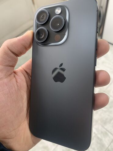 куплю бу холодильник: IPhone 15 Pro, 128 ГБ, Black Titanium, Гарантия, Face ID, Беспроводная зарядка