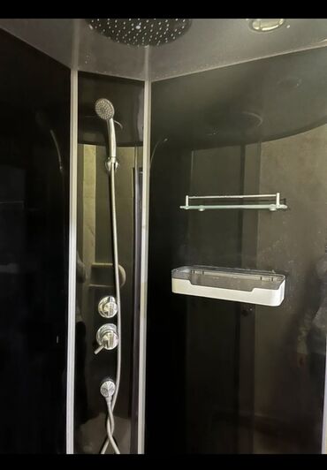 буфет для кухни бу: Душ кабинасы Үч бурчтук, Өлчөмү: 120 x 80 см, Поддондун бийиктиги: 10 см