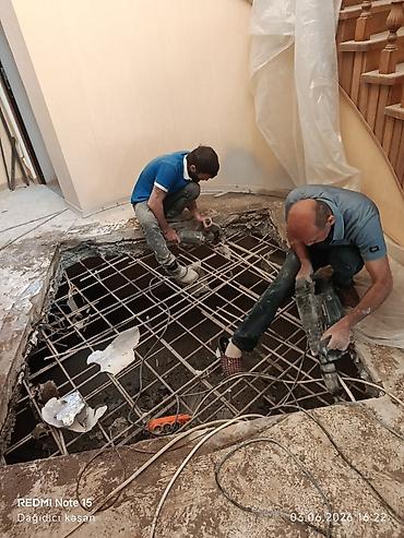 Beton işləri: Beton kəsmə xidməti - Divar, döşəmə və tavanlarda dəqiq və səliqəli — 10
