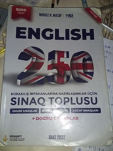 ucuz tablo: Məhsul: “English 250 – Buraxılış imtahanlarına hazırlaşanlar üçün — 1