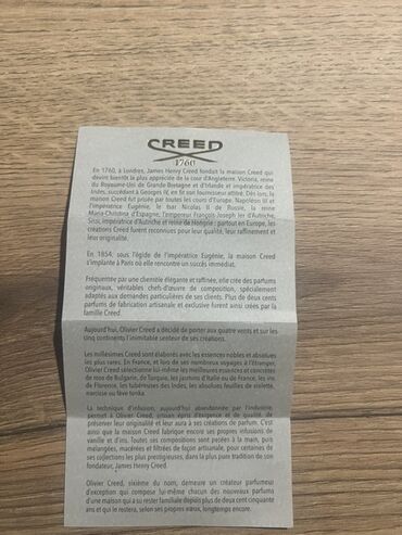 Parfemi: Muški parfem, Creed, Original — 7