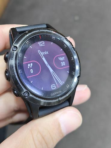 Garmin: Garmin Fenix 5 Plus Sapphire, титановый корпус - Мультииспортивные — 2