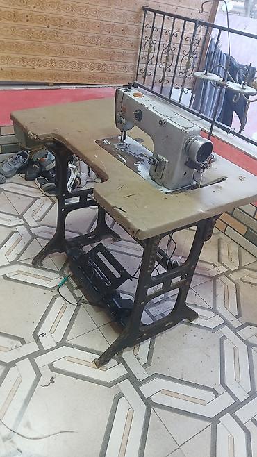Tikiş maşınları: Sənaye tipli tikiş maşını və dəmir ayaqlı masa dəsti. Xüsusiyyətlər — 3