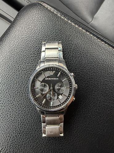 kukla 18: Классические часы часы, Armani, Водонепроницаемые, Мужские, Б/у — 4