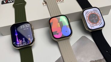 Другие смарт-часы: Smart watch оригинал ✅ Версия : Hk9 pro♥️ цвета : серый ⬜ черный ⬛ — 22