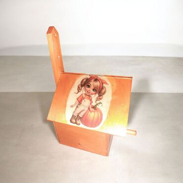 Yuvalar: Rəngli dekorativ quş evi Olçüsü 15*12*12 - Material: ağac - Dizayn — 16