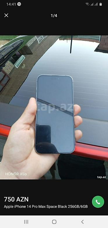 i̇pone 14: IPhone 14 Pro Max, 256 GB, Qara, Face ID — 3