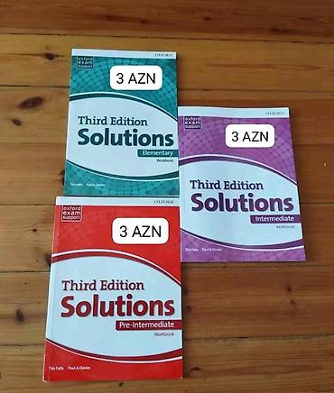 Книги и журналы: Oxford “Solutions” Third Edition dərslik və iş dəftərləri - — 2