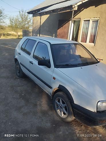 volk racing: Volkswagen Golf: 1992 г., 1.8 л, Механика, Бензин, Хэтчбэк — 1