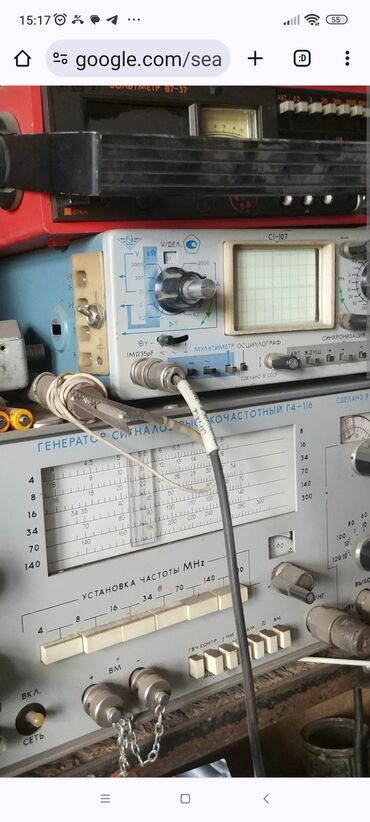 Скупка техники: Куплю радиодетали осциллограф частомер, прочее ссср