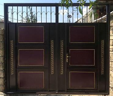 seyf qaplar: Yeni Həyət darvazası, 3 m, Mexaniki, Qapı ilə, rəng - Ağ, Kredit yoxdur, Ödənişli quraşdırma, Ödənişli çatdırılma, Rayonlara çatdırılma — 3