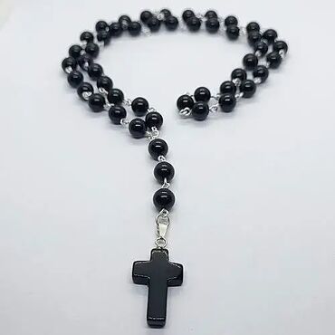 Ogrlice: Lančić, Handmade, Materijal: Kristal, Perlice, Srebro — 1