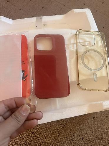 camera bag: Набор аксессуаров для iPhone 15 pro за всё вместе 300 сом! 3 чехла — 2