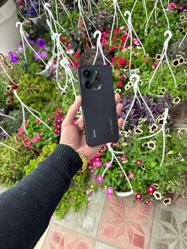 telfonlar gence: Redmi Note 14, 256 GB, rəng - Qara, Zəmanət, Sensor, İki sim kartlı