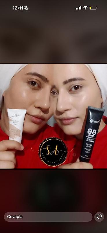 üz bazası: Huncalife makiyaj bazası və BB krem Məhsullar: - Huncalife Perfect — 1