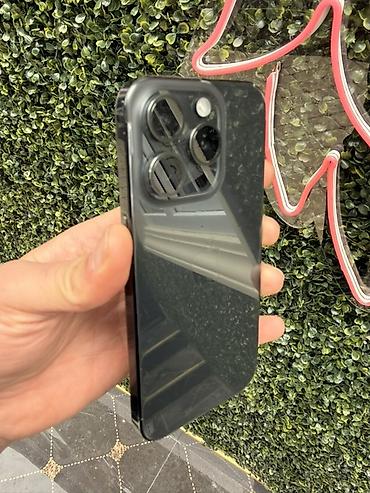 iphone adaptor: IPhone 15 Pro, 128 GB, Qara, Barmaq izi, Face ID — 1