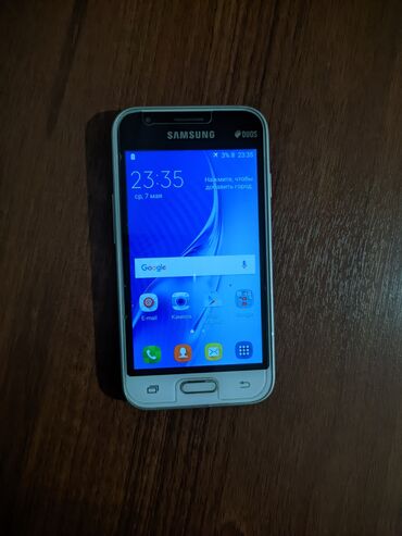 Samsung: Samsung Galaxy J1 Mini, Б/у, 8 ГБ, цвет - Белый, 2 SIM
