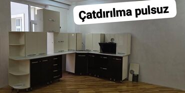 раковина столешница: Mətbəx mebeli 599₼ Ölçü 3/2.50 aspirator moyka daxildi çatdırılma