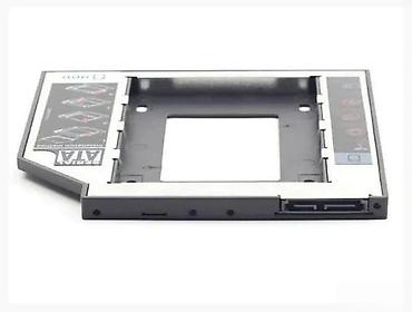 Druga oprema za računare i laptopove: Adapter/kavez za drugi disk u mestu optičkog drajva (caddy) – 2.5" — 2