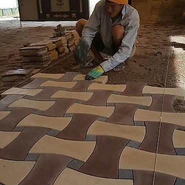 Тротуарная плитка: Евро Брусчатки Тротуарная плитка (бетонная), наборные коллекции для — 7