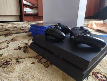 PS4 (Sony PlayStation 4): Пс4 состояние 10/10 +6игр